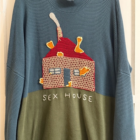 Fashion Brand Company Sweaters - Fashion Brand Company Sex House on Fire Sweater XL